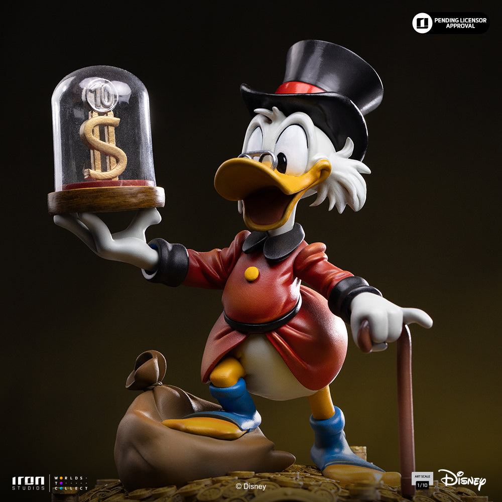 Pre-Order - Statue Uncle Scrooge Mcduck - Duck Tales - Art Scale 1/10 - Iron Studios