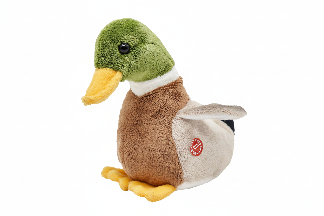 Peluche Anatra Selvatica con Suono