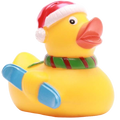 Christmas Skiing Duck