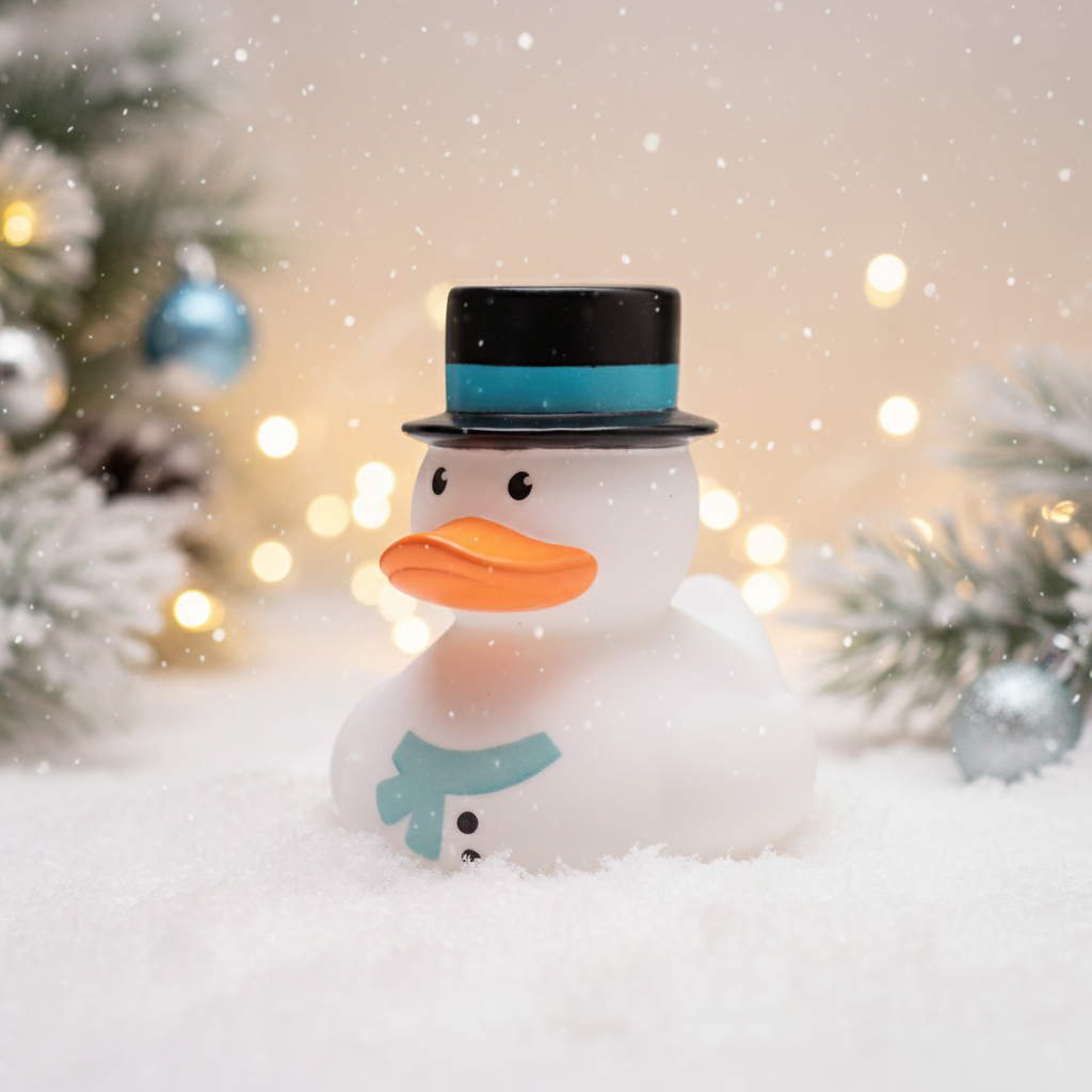 Duck Snowman