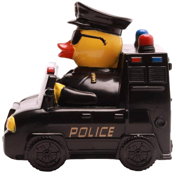Anatra Macchina della Polizia