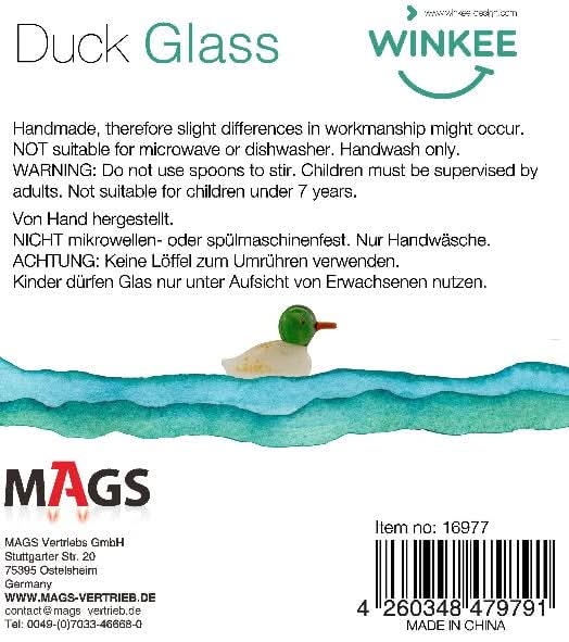 Verre Canard Colvert 3D