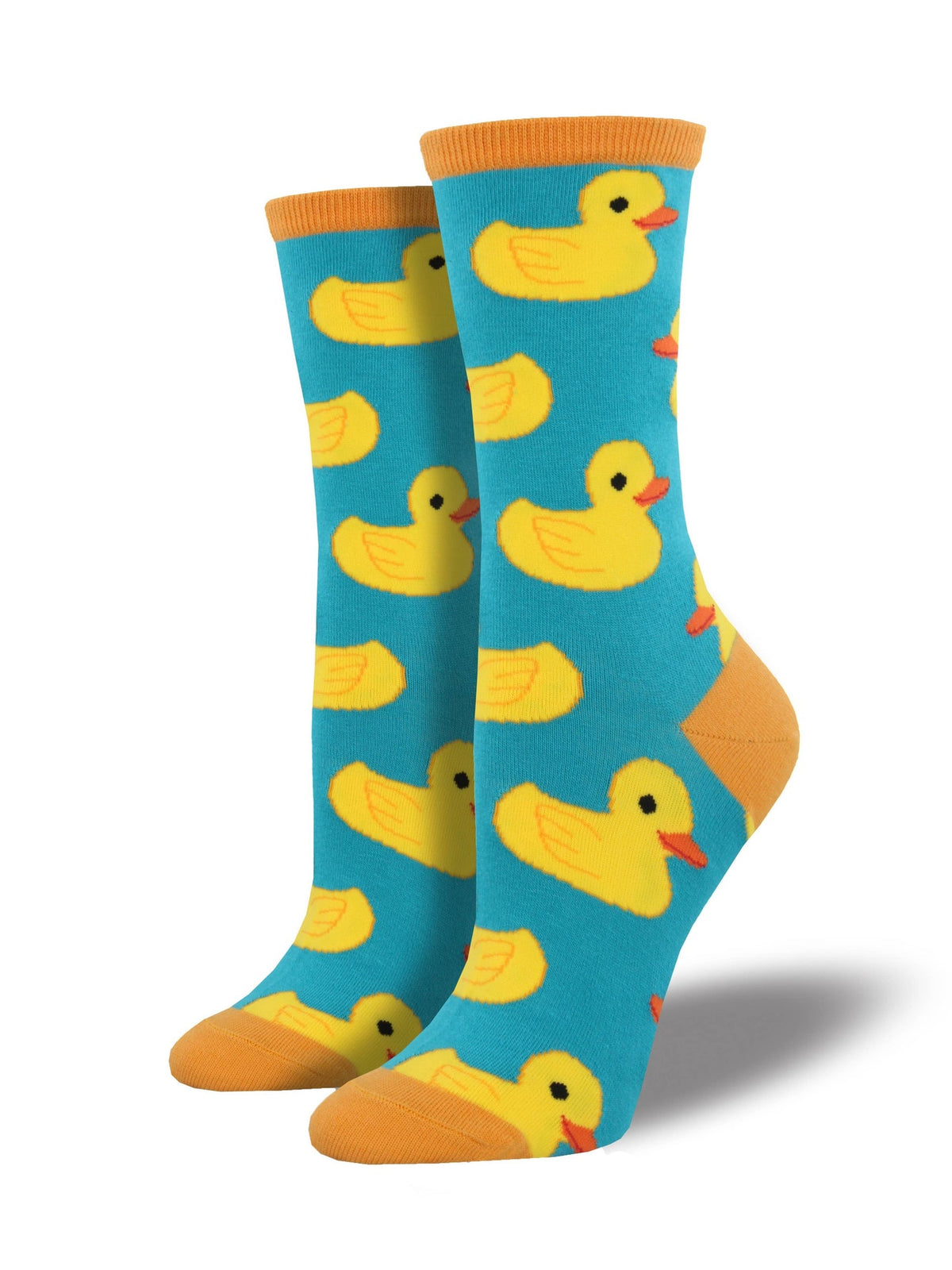 Yellow Rubber Ducky Socks