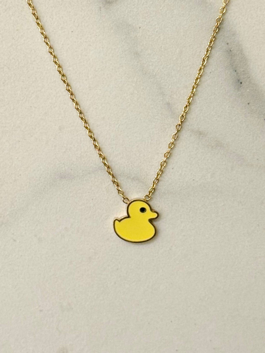 Collana Anatra Gialla