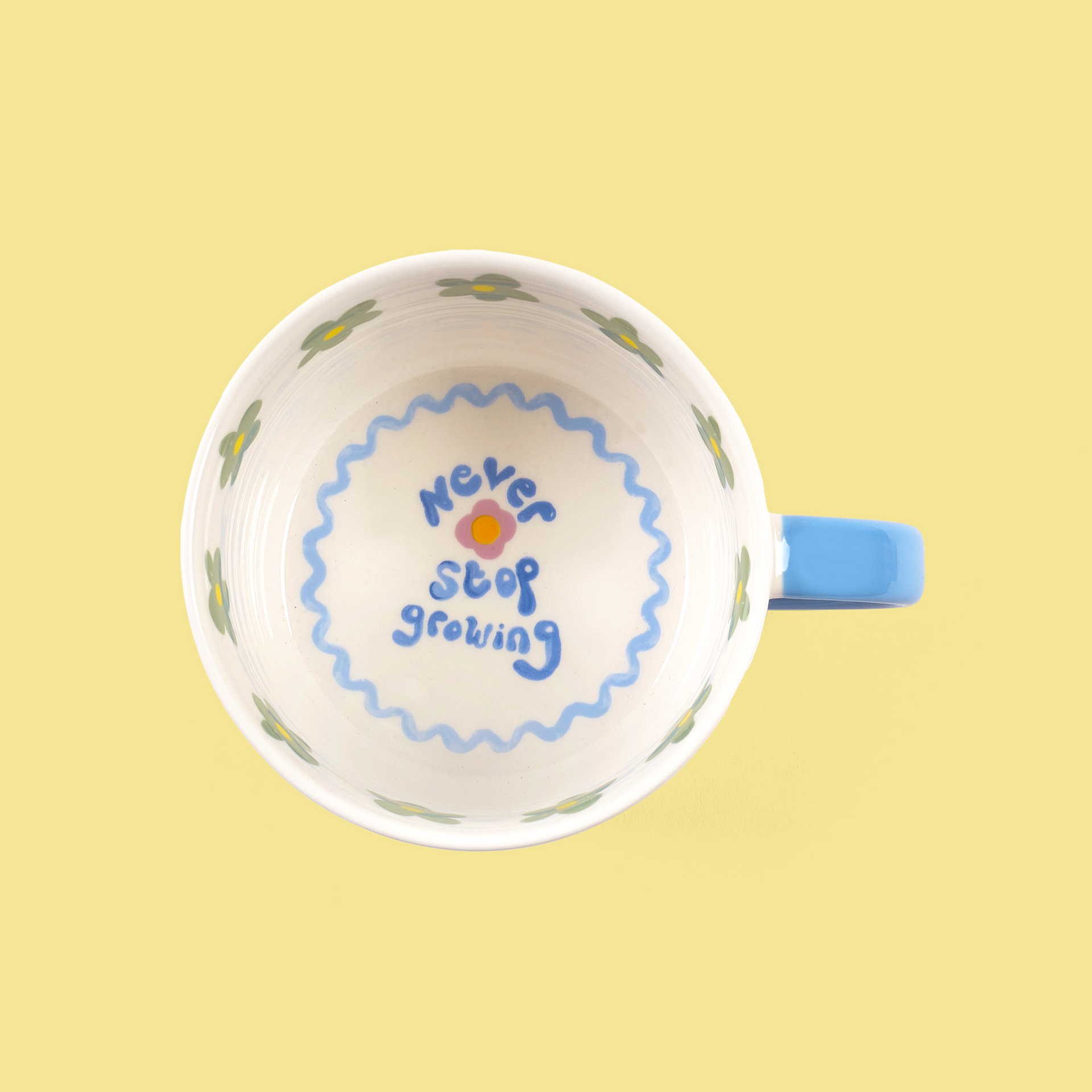 Tazza Anatra "Mai smettere di crescere"