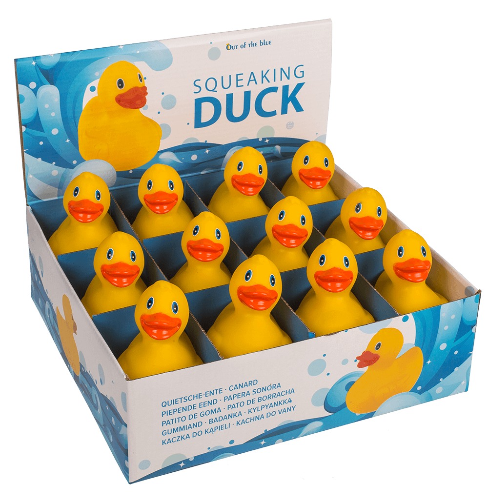 Yellow Squeaking Duck,