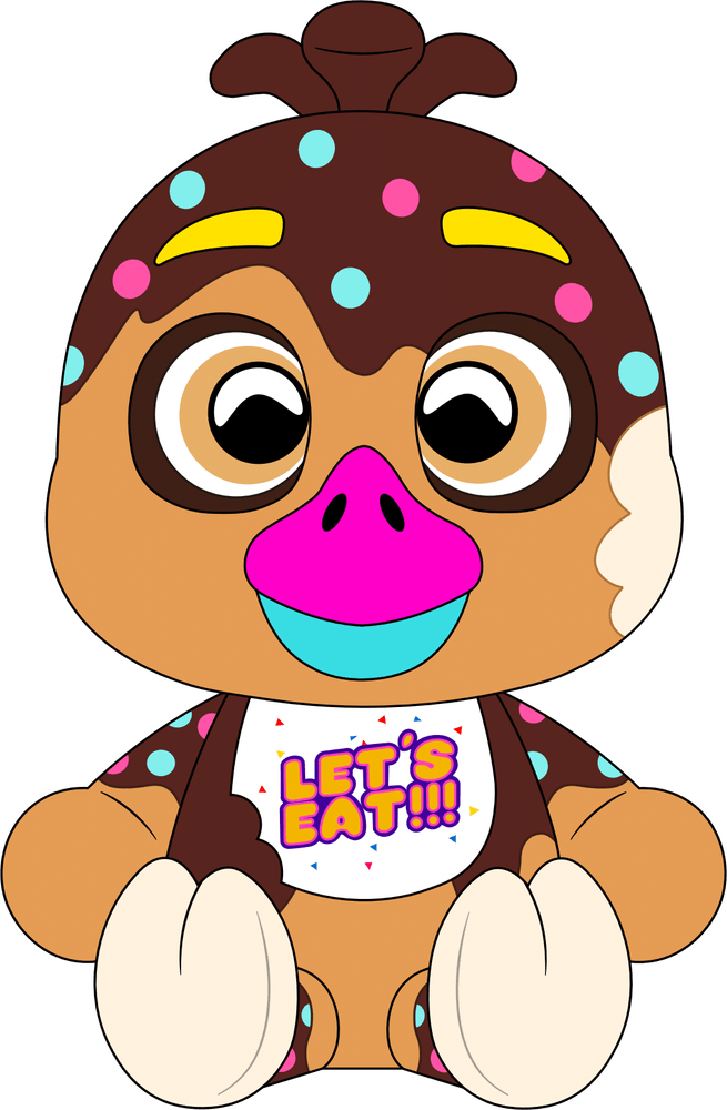 Peluche Chocolate Chica (23 cm)