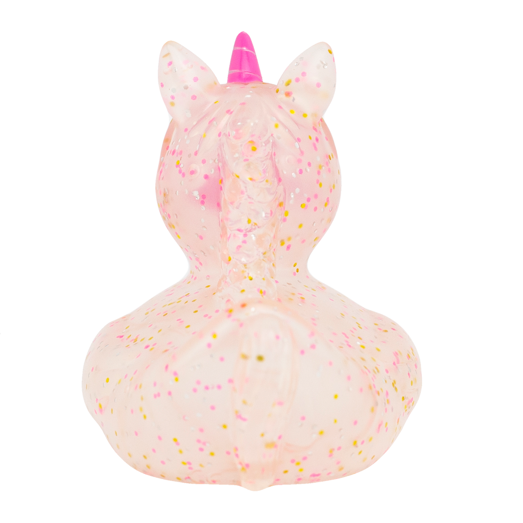 Canard Licorne Rose Pailleté
