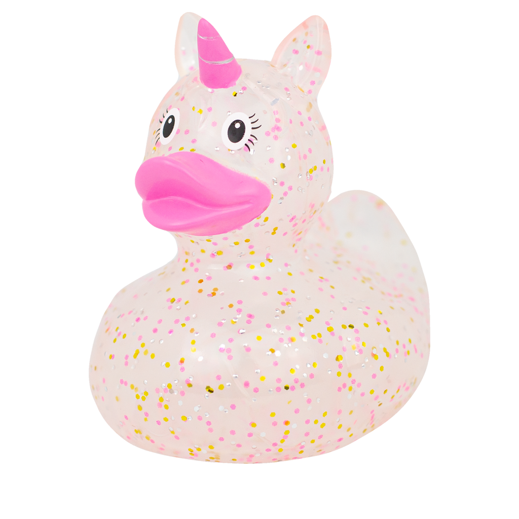 Canard Licorne Rose Pailleté