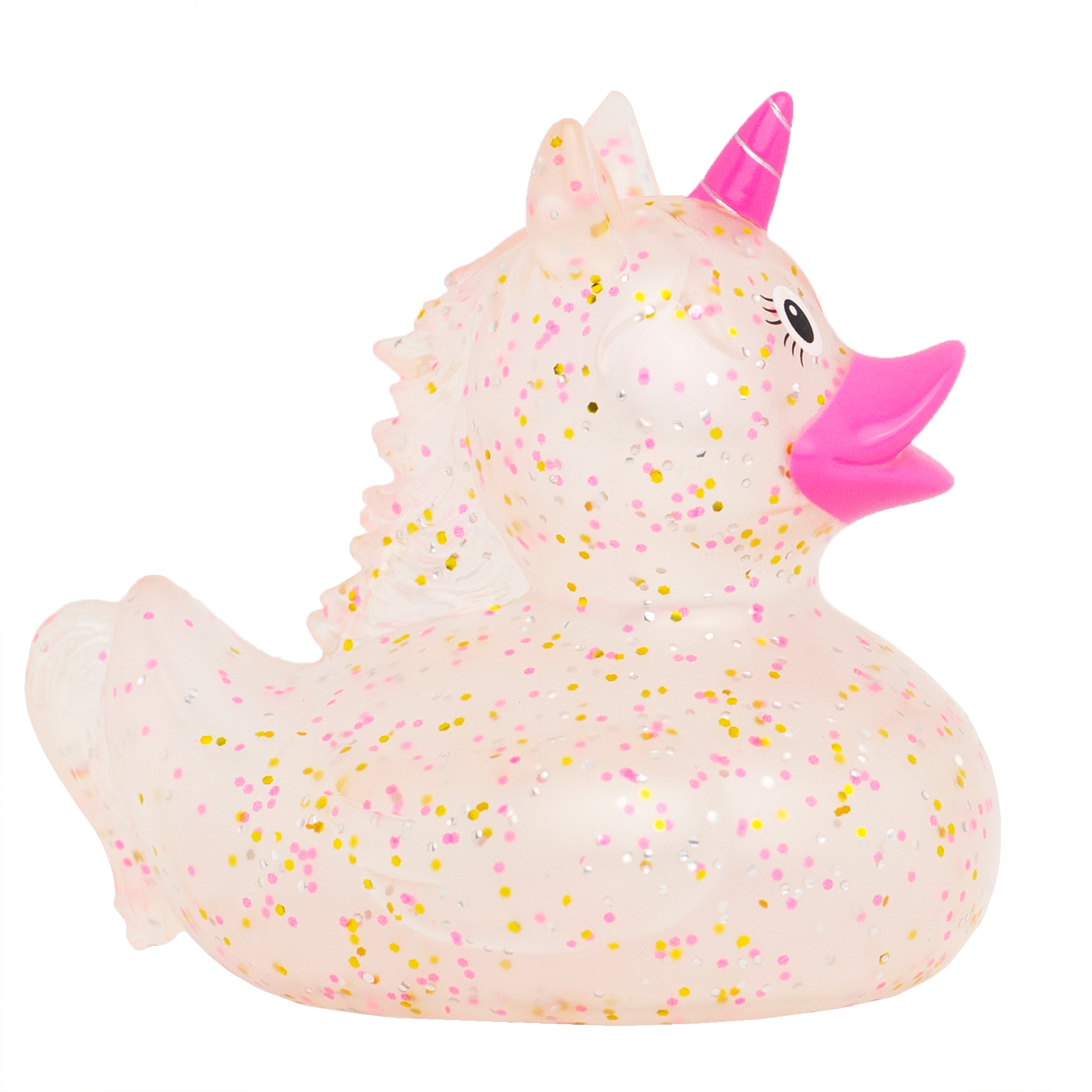 Canard Licorne Rose Pailleté