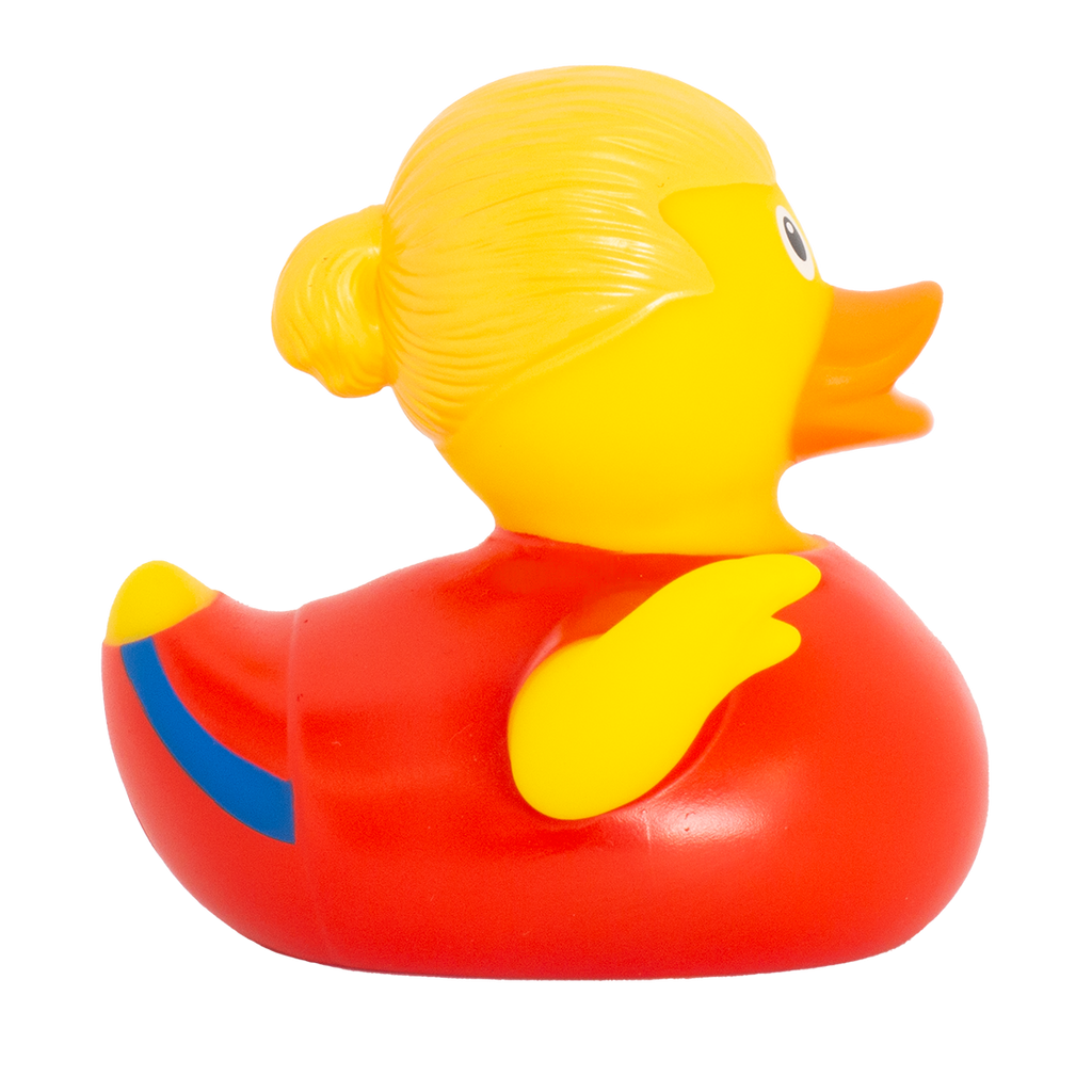 Canard Footballeur Star Rouge