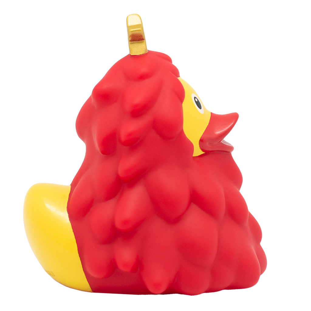 Canard Sapin de Noël Rouge