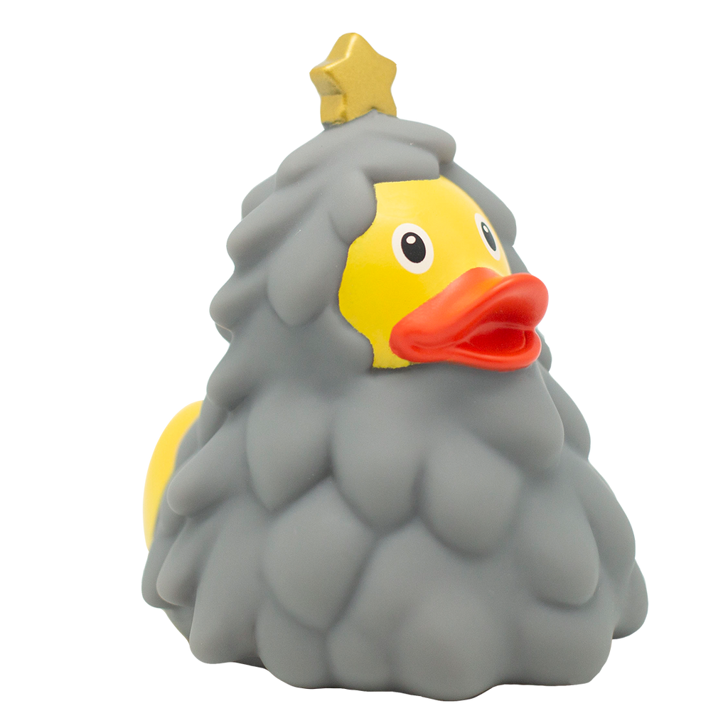 Canard Sapin de Noël Gris
