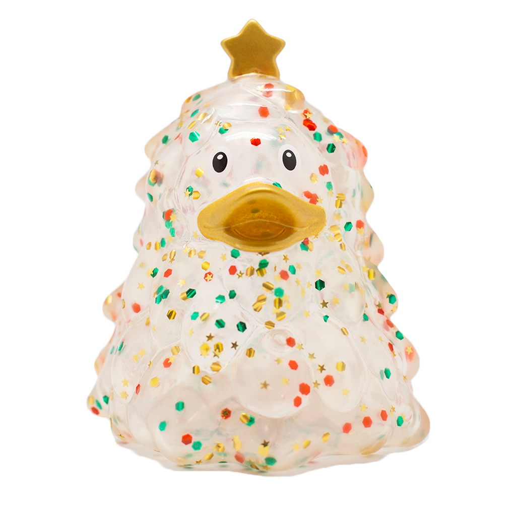 Canard Sapin de Noël Pailleté