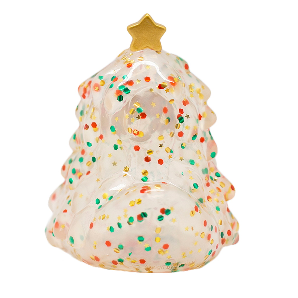 Canard Sapin de Noël Pailleté