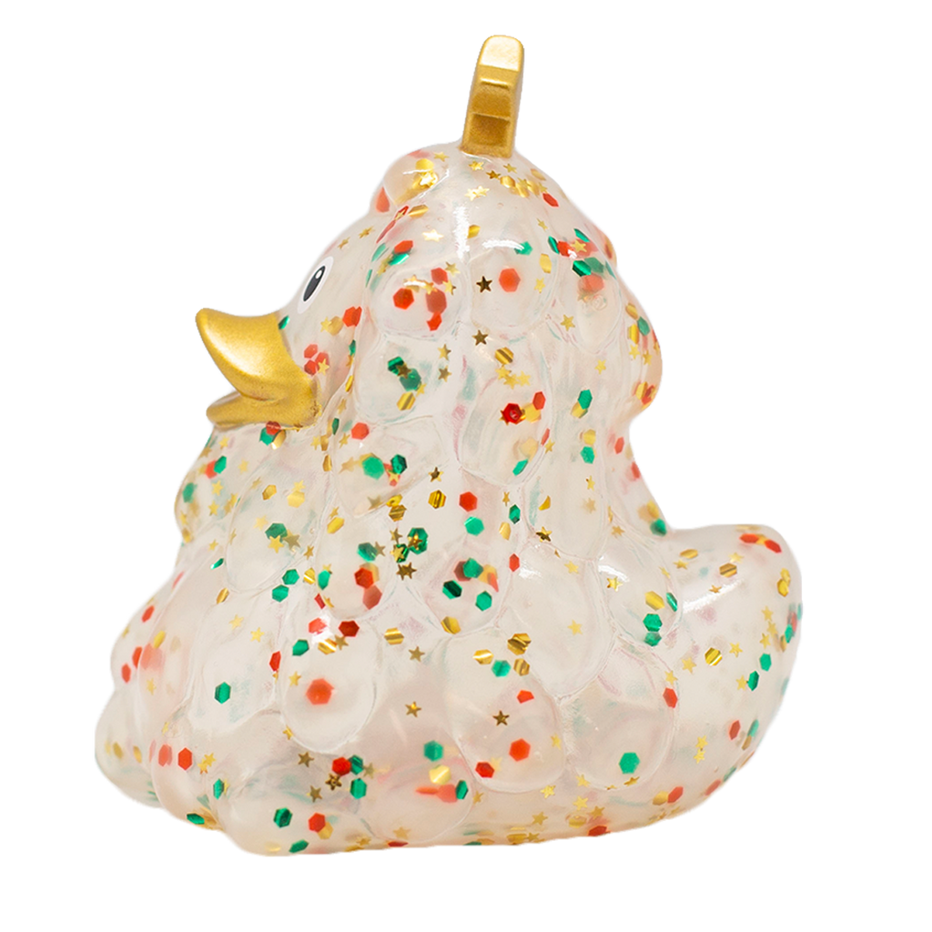 Canard Sapin de Noël Pailleté