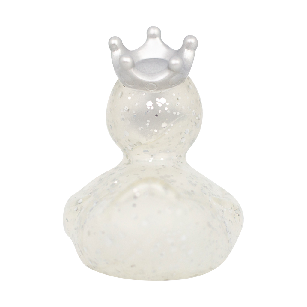 Canard Argent Couronne Pailleté