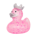 Pink Duck with Glitter Crown