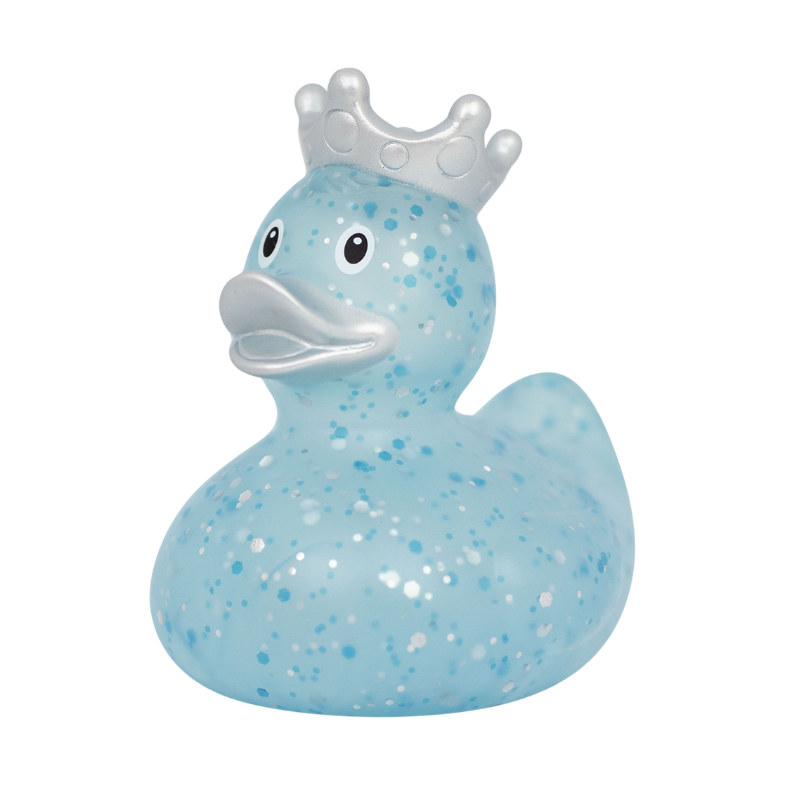 Blue Duck with Sequined Crown