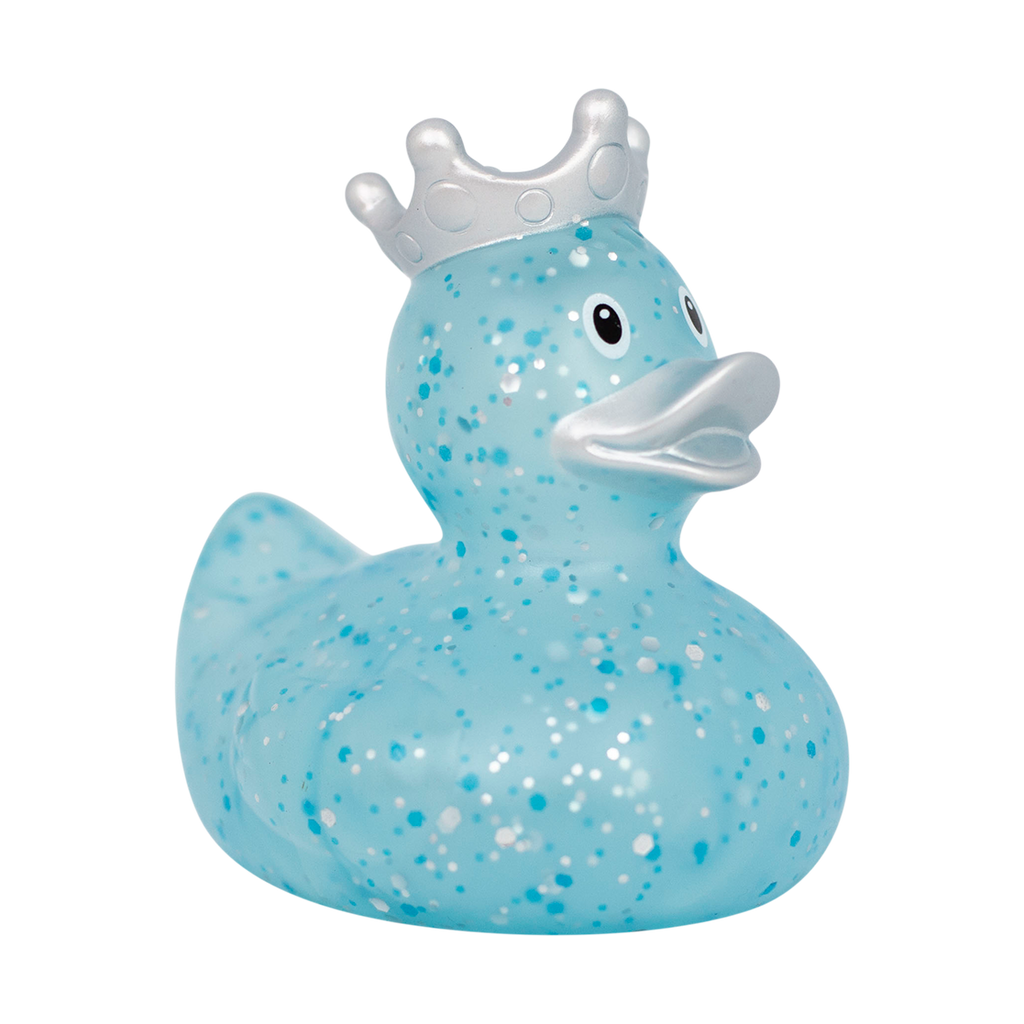 Canard Bleu Couronne Pailleté