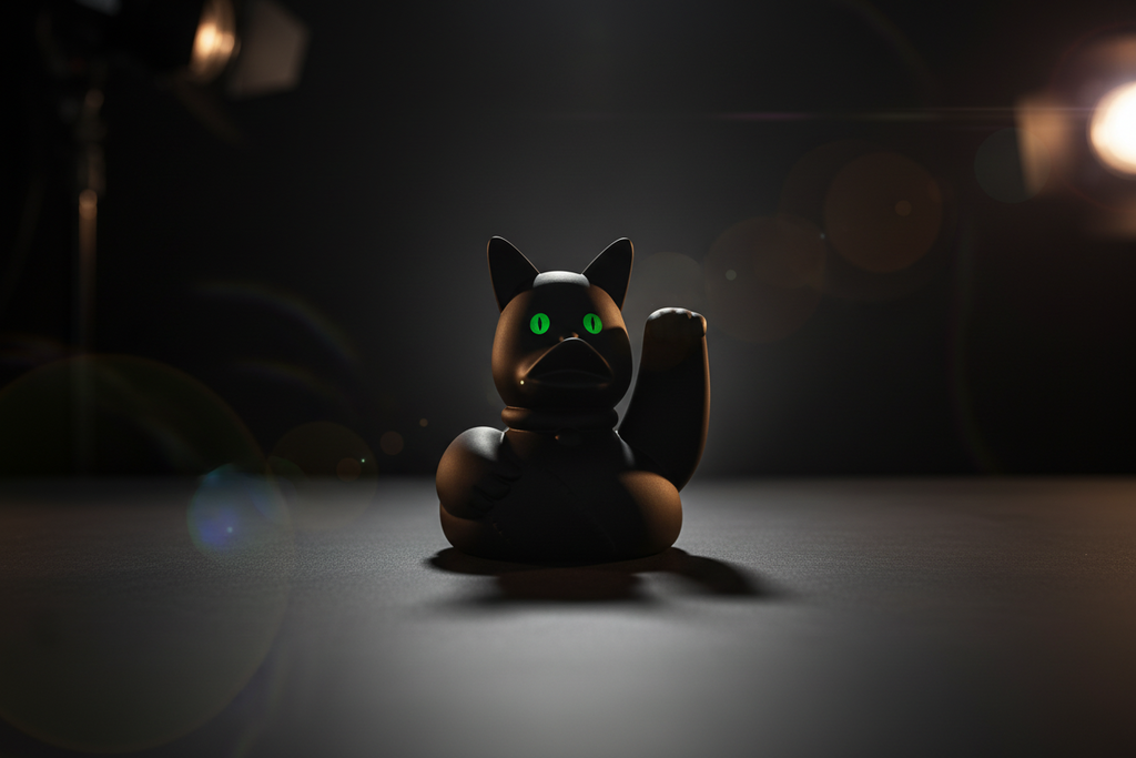 Black Lucky Duck