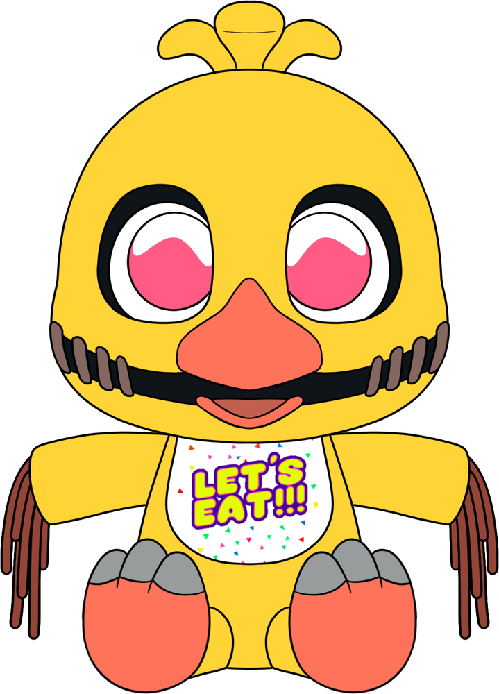 Peluche Withered Chica (23 cm)