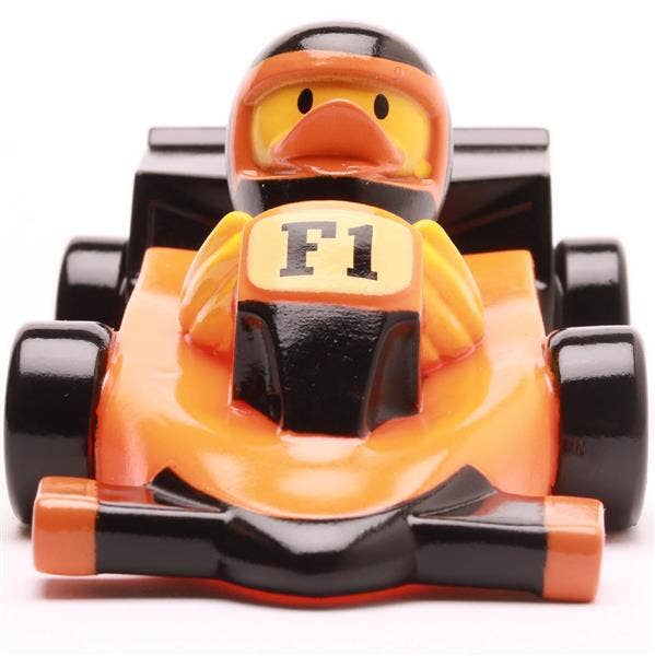 Formula 1 Duck - orange