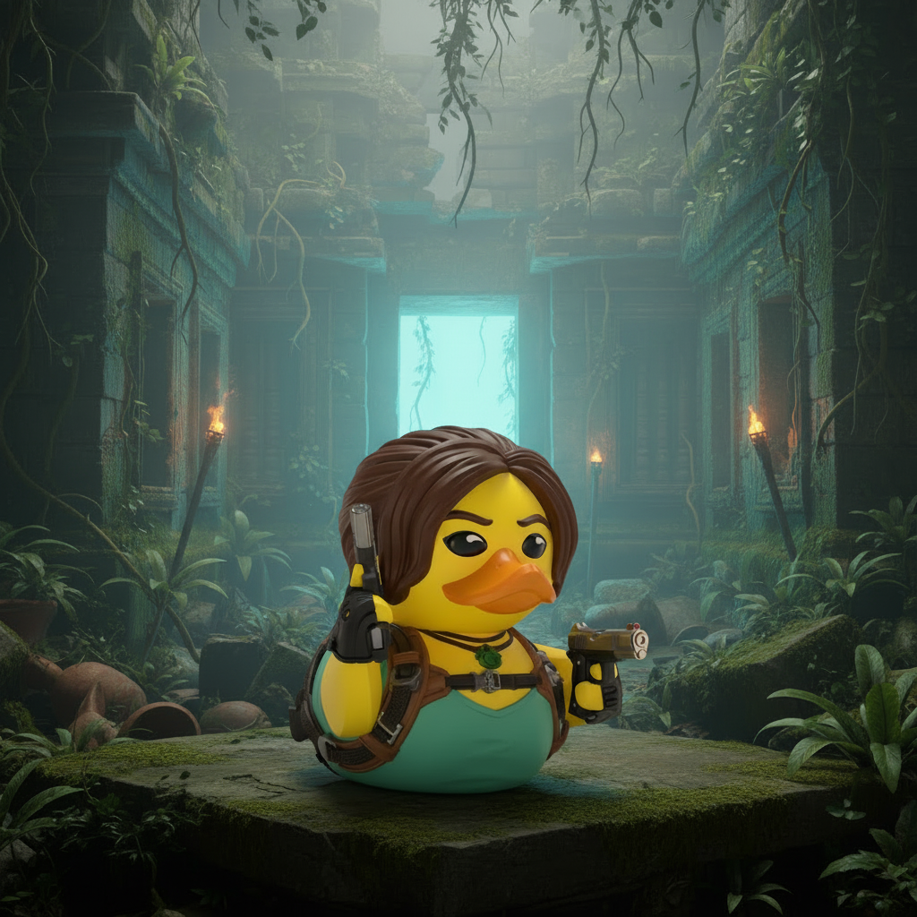 Canard Tomb Raider: Lara Croft 30th Anniversary TUBBZ (Collector's Edition) - vue 7