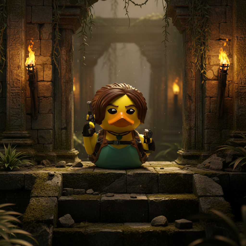 Canard Tomb Raider: Lara Croft 30th Anniversary TUBBZ (Collector's Edition)