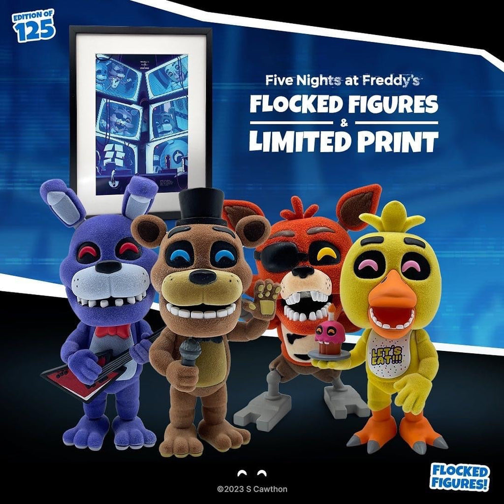 chica flocked youtooz