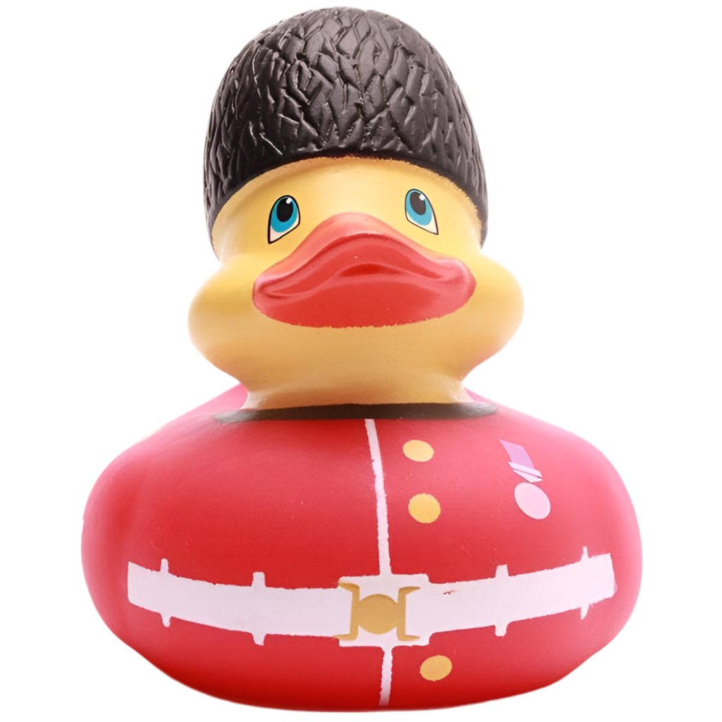 Rubber Duck Guardsman - canard en caoutchouc Garde Anglais