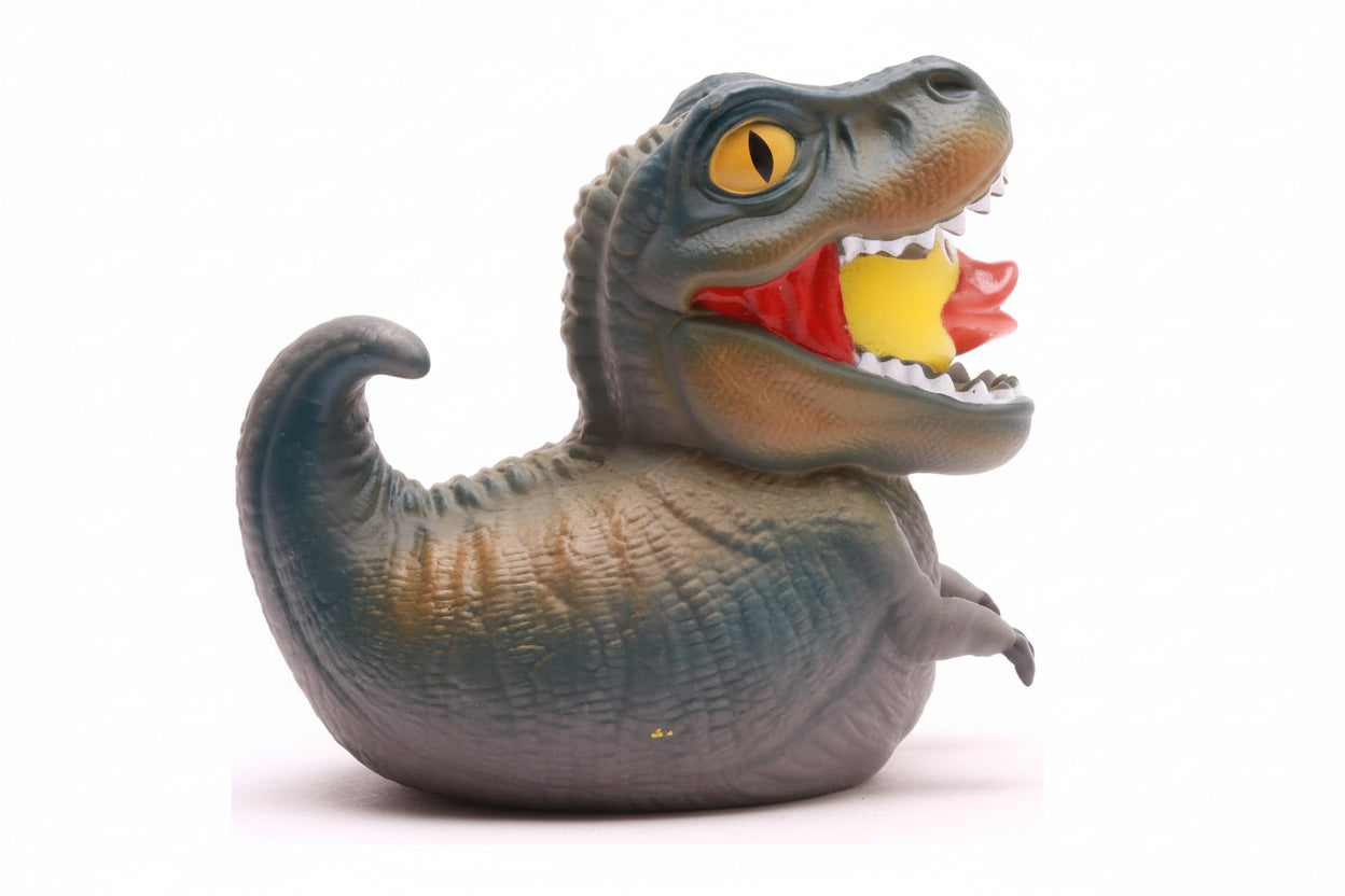Anatra Dinosauro T-Rex Grigia