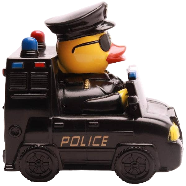 Anatra Macchina della Polizia