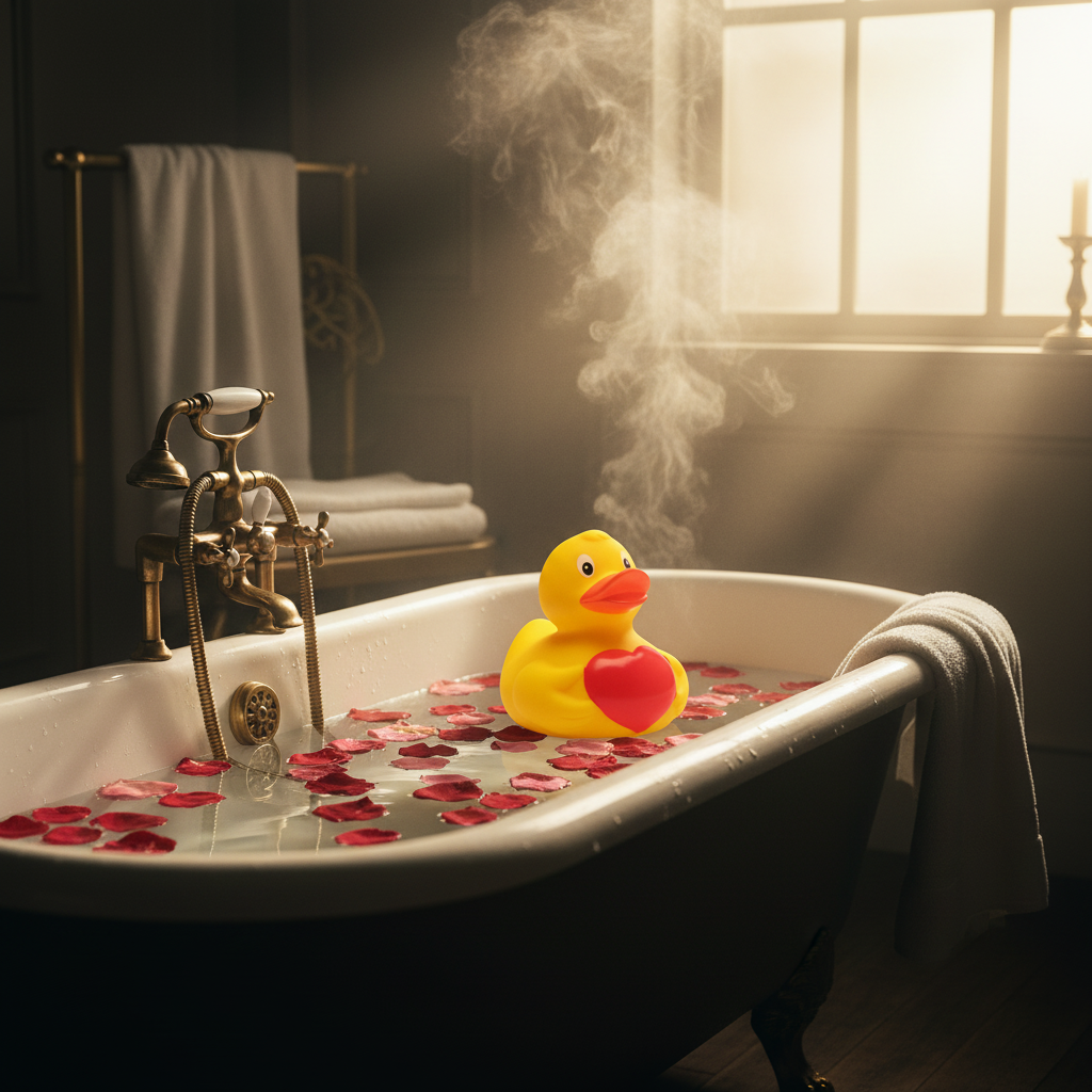 Canard avec Cœur