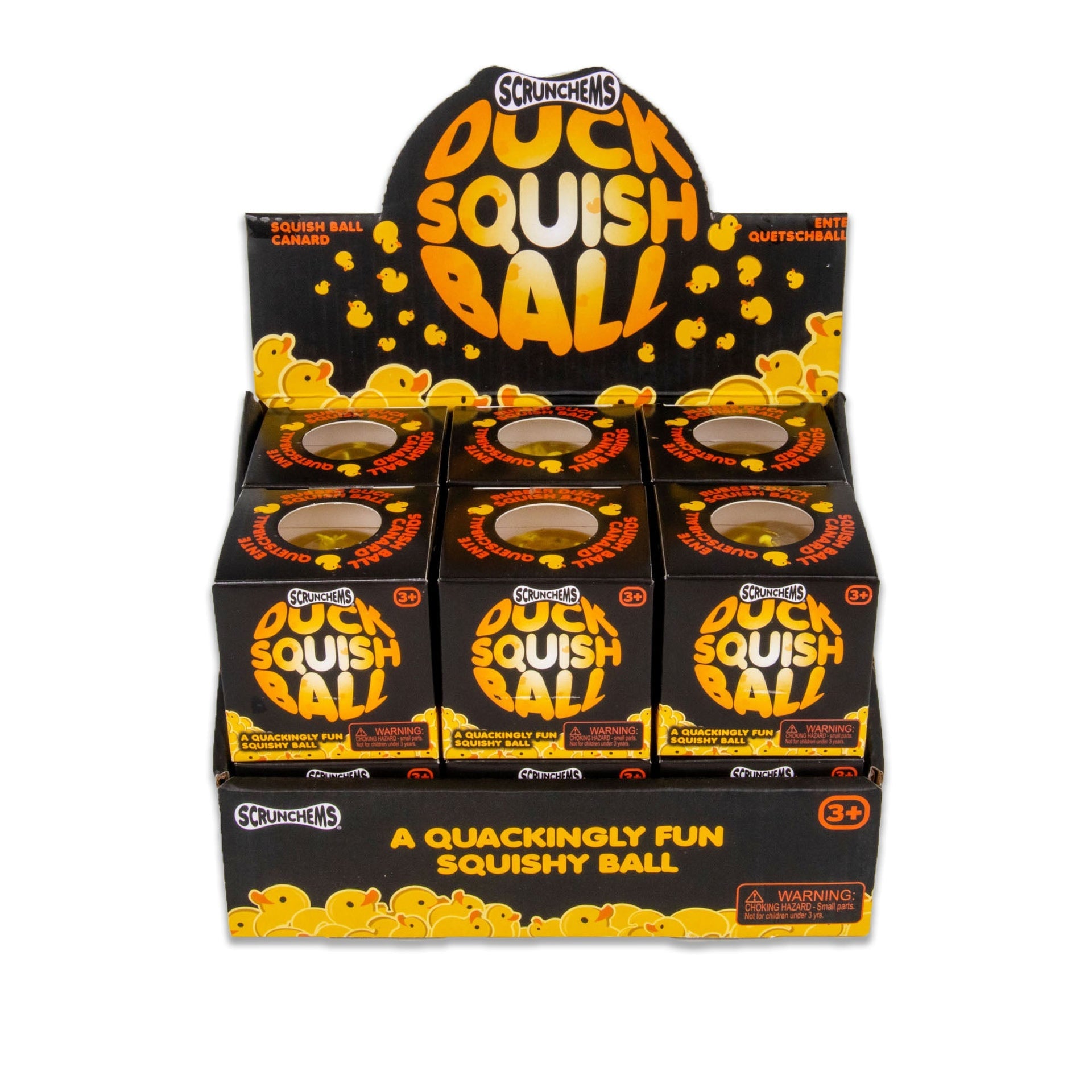 SCRUNCHEMS DUCK SQUISH BALL