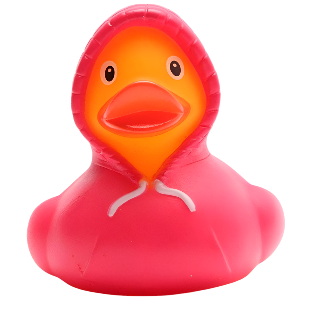 Canard Sweat à Capuche - Rose