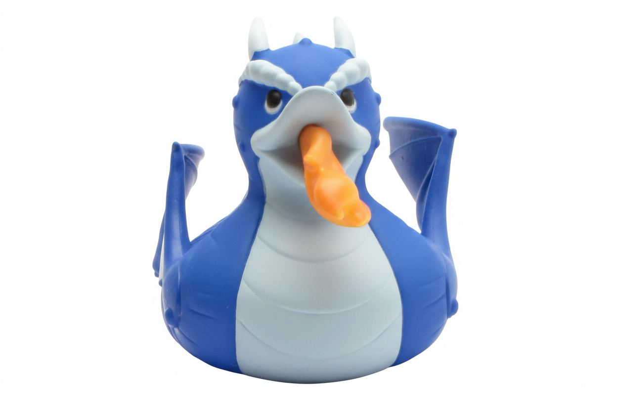 Anatra Drago Blu