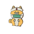 pins chien shiba infirmiere