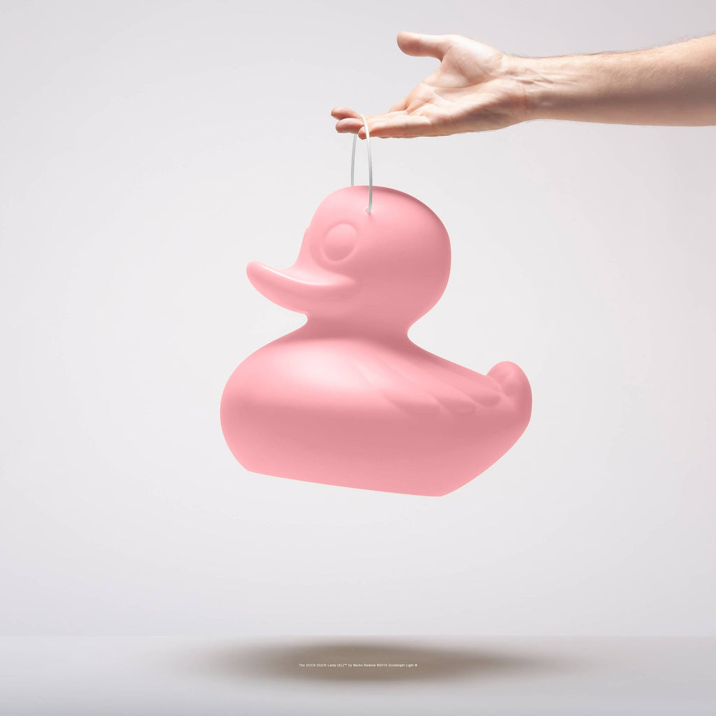 Lampe Canard "The Duck Duck Lamp" Rose (S)