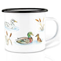Tazza smaltata – Stagno delle anatre