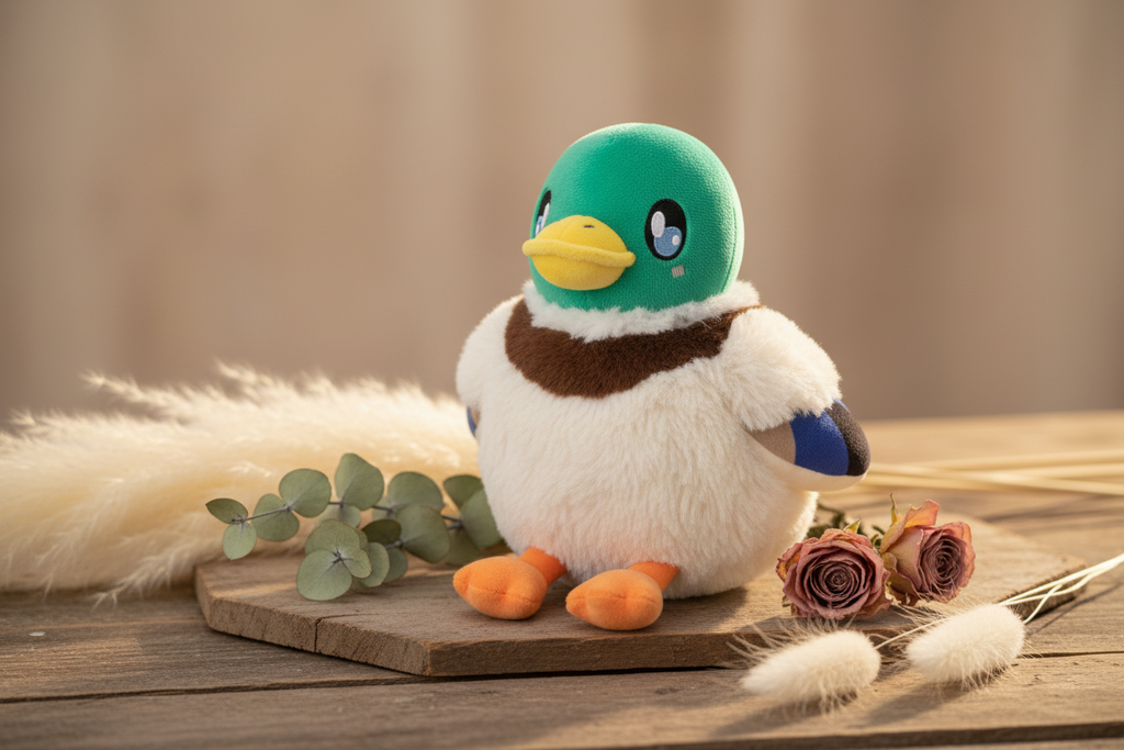 Mini Peluche Squishable Anatra Selvatica