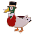 Pin's Canard Colvert Magicien