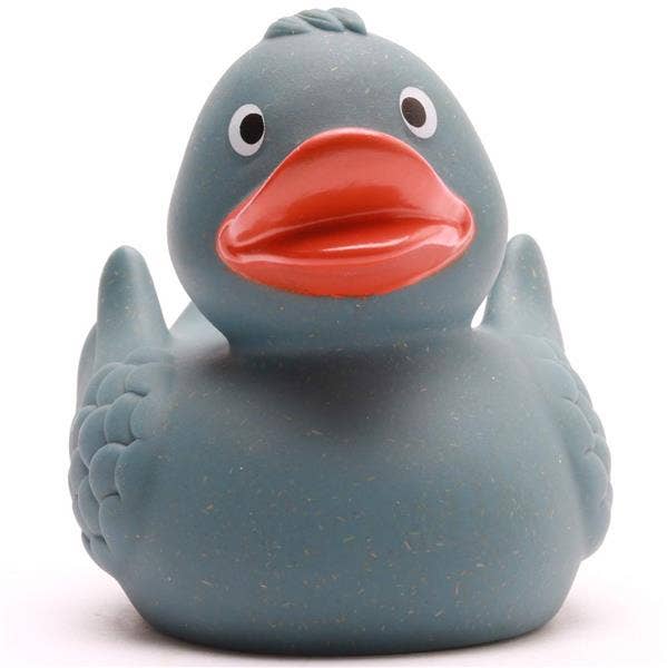 Wheat bath duck - blue - rubber duck