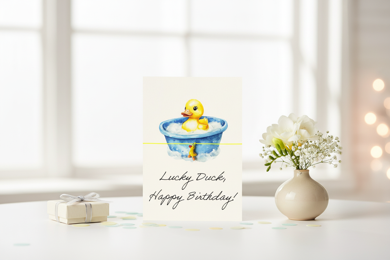 Braccialetto Lucky Duck, buon compleanno!