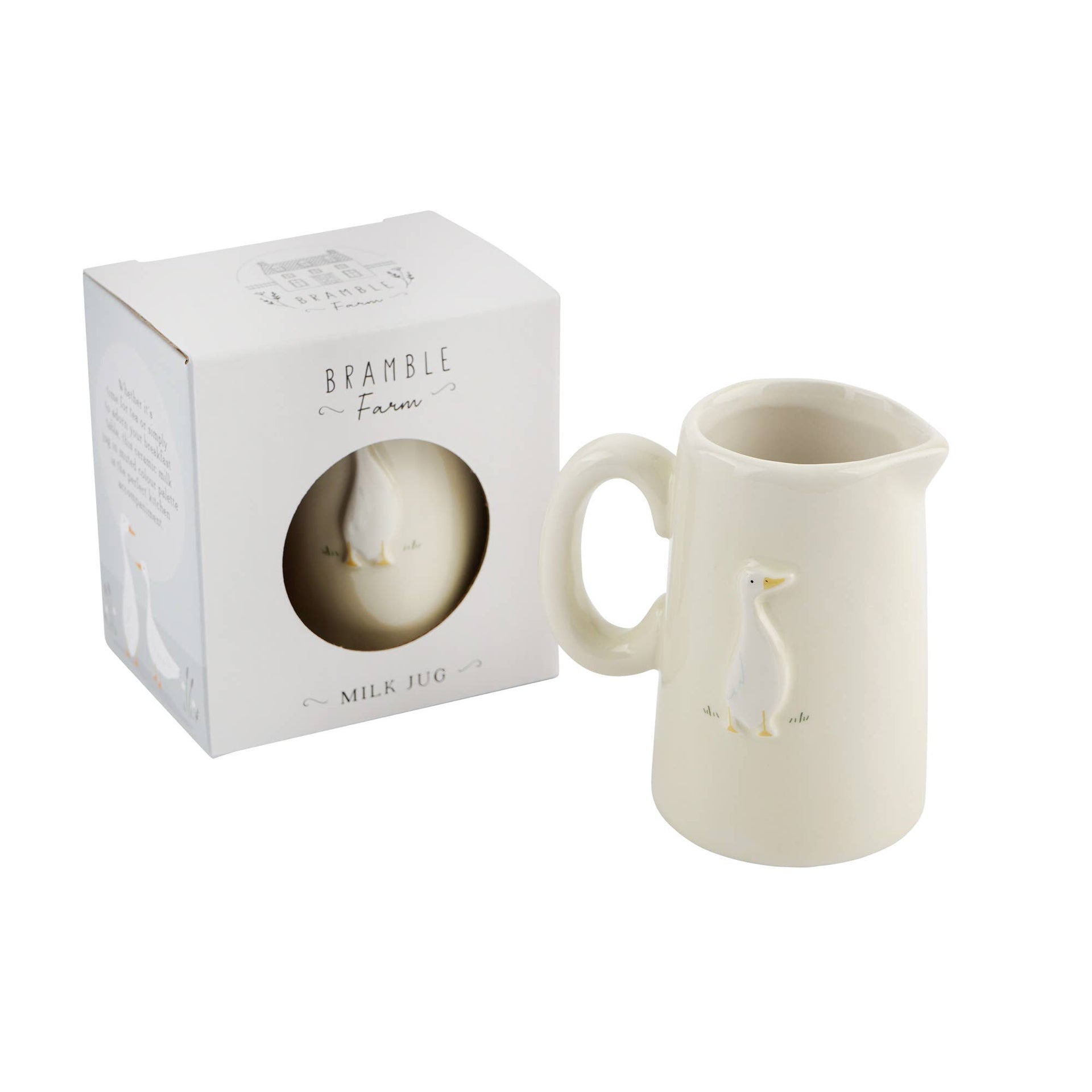 Duck milk jug