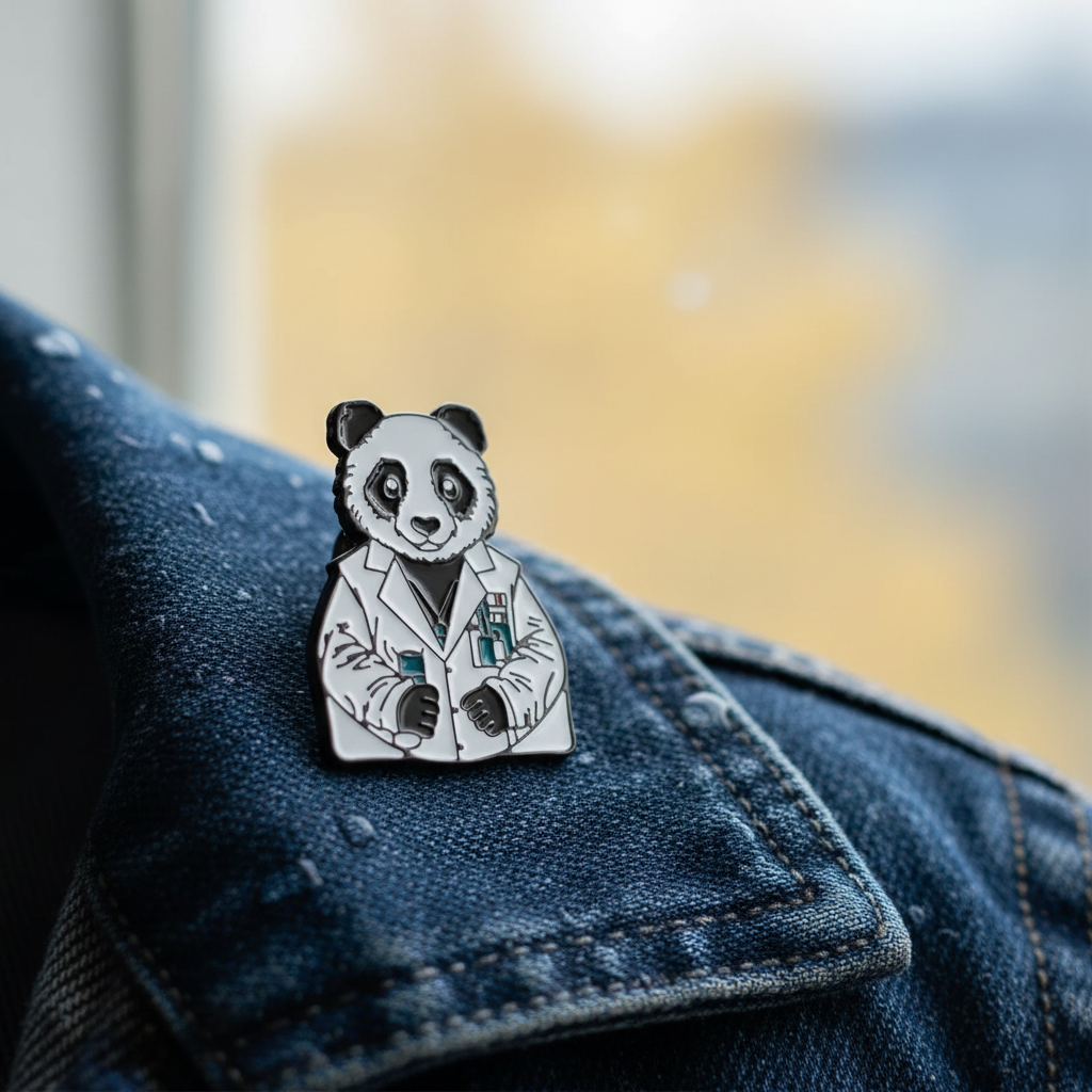 Pin's Panda Docteur