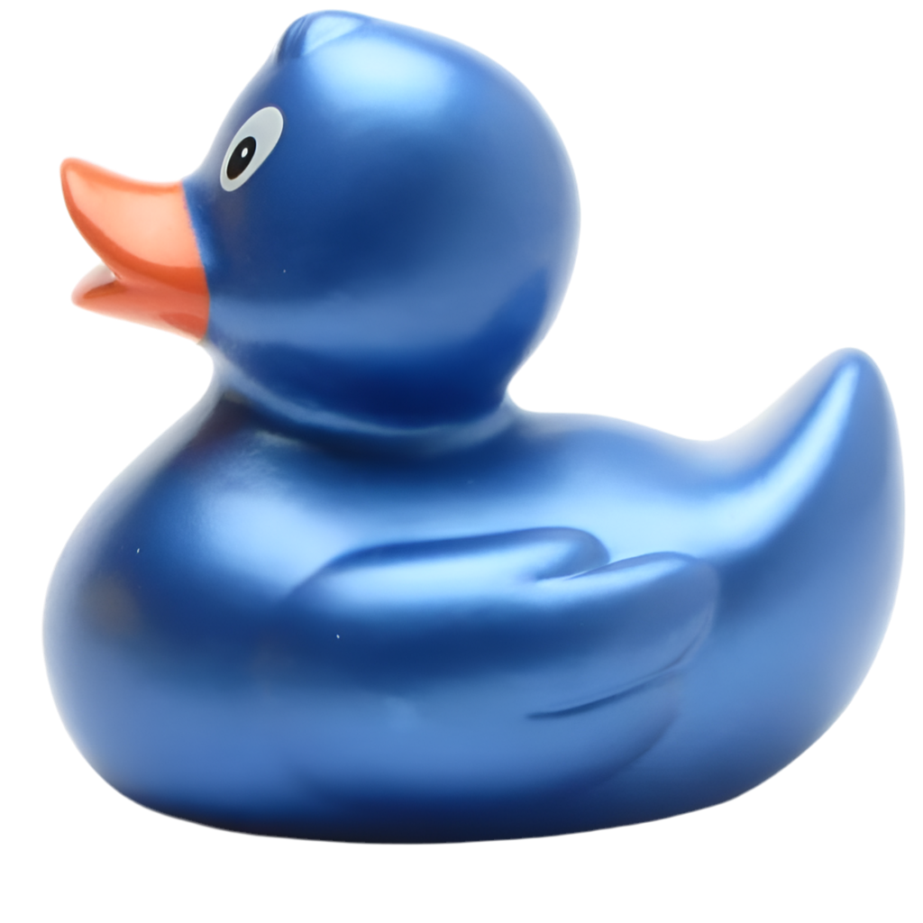 Canard Bleu Métallisé