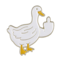 Spilla Anatra Bianca Anatra Bianca "Duck Off"