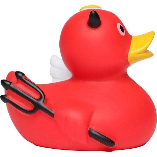 Angel/demon duck