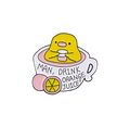 pins canard jus dorange man drink orange juice